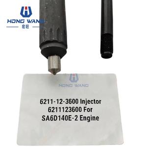Inyector de Combustible Diésel Original de Alto Rendimiento 6211-12-3600 6211123600 para Motor Saa6d140 - Product Image 2