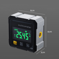 Inclinomètre numérique laser haute précision, outil de mesure de pente électronique multi-angles, niveau de pente