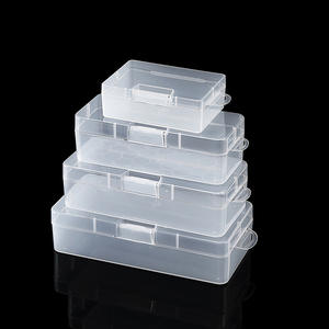Mini boîte de rangement transparente en PP avec couvercle, organisateur de bureau rectangulaire, conteneur en plastique pour pièces, échantillons, emballage, fabriqué au Zhejiang - Product Image 4