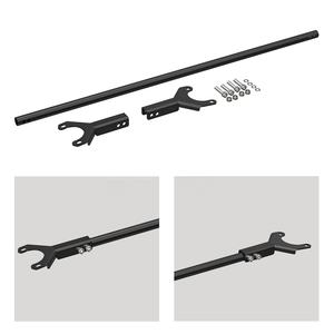 BEVINSEE série 3 323i 325i 325ci 328i 330i Performance ensemble de barres de renfort arrière supérieur pour <span class=keywords><strong>BMW</strong></span> <span class=keywords><strong>E46</strong></span> coupé 1999- 2004 2005 2006 - Product Image 2