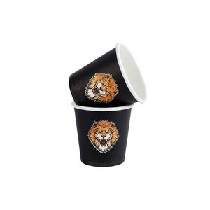 Vaso de Papel Reciclable de Pared Simple para Café Caliente, Personalizado, de 9 oz, con Asa, para Evitar Quemaduras, con Logotipo, Color y Tamaño Personalizables - Product Image 5