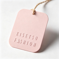 Étiquettes personnalisées pour vêtements d'intérieur, impression de logo sur mesure, étiquettes en papier pour présentation en magasin de vêtements, usage commercial pour la mode