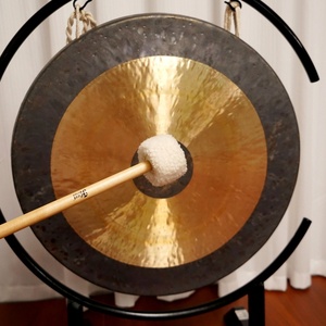Venta caliente chino hecho a mano tradicional buena calidad sonido Therpy Healing Gong para equilibrar la energía - Product Image 3