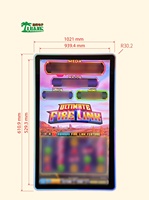 Nuevo Monitor LED HD VESA POG Bally Touch Surround para Máquinas de Juego Arcade, Pantalla LCD de 43 Pulgadas con Interfaces VGA/DVI/USB