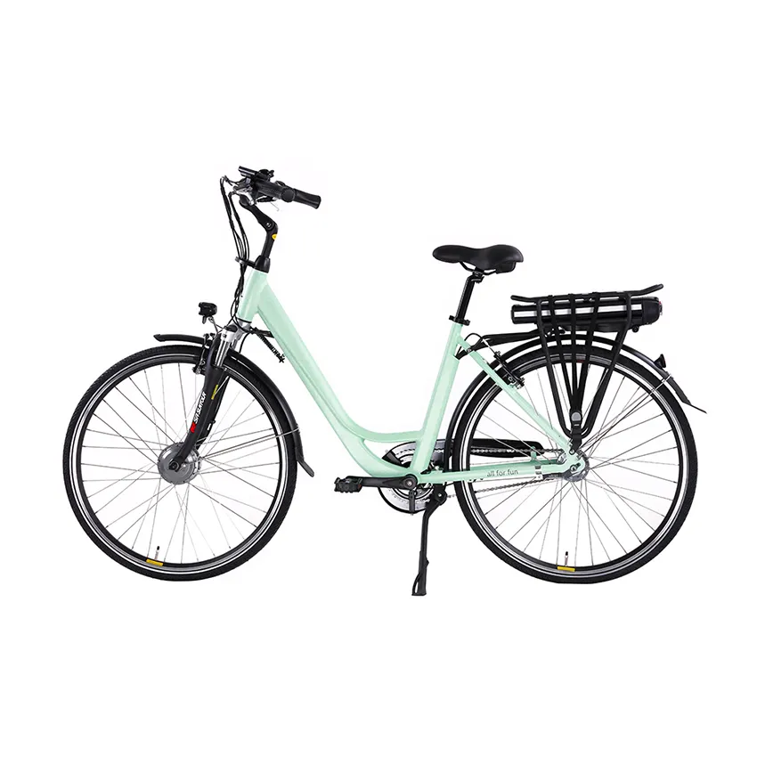 New design 700c ebike 36v 350w classic city bike electric bicycle with shimano 7 speed gear