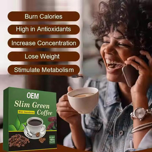 Café Instantáneo <span class=keywords><strong>de</strong></span> Hierbas Naturales MNK, Suplemento <span class=keywords><strong>de</strong></span> Café Verde, Energético para Adultos, 10g*18 Sobres/Bolsa - Product Image 4