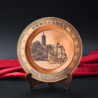 Cadeau personnalisé Usine de Chine Métal gaufré Décor Bronze Plaques commémoratives Plaques commémoratives Plaque de récompense commémorative en alliage de zinc