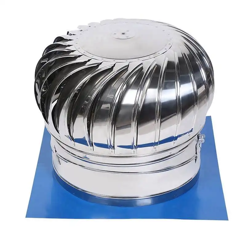 304 Stainless steel 400 500 600 mm Industrial roof No power Ventilation roof fan for house