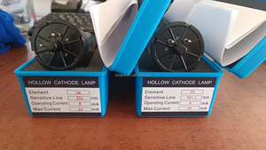 Lámpara de Cátodo Hueco para Espectrómetro de Absorción Atómica, Lámpara Multielementos con Interfaz de Cuatro Pines, AAS de Laboratorio con Material de Vidrio - Product Image 5