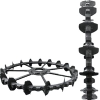 Pneus et jantes agricoles en acier ROCKWAY pour tracteur Kubota 1100*80mm Finition noire Garantie de 2 ans