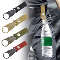 Fleshouder, karabijnhaak, snelkoppeling, clip, gesp, riem, waterfleshouder, EDC-gereedschap, webbing hanger, gesp, waterfleshouder