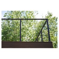 Système de garde-corps de balcon Prima Large Roof Surround Deck Railing System, protection de sécurité pour balcon