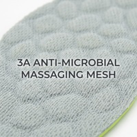3A Antibakterielle Massierende PU Tägliche Einlegesohlen Ergonomische Gewölbestütze Hohe Rückfederung Stoßdämpfung OEM Maßanfertigung