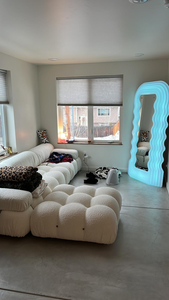 Super September Sofá moderno Bellini para sala de estar Sofá seccional <span class=keywords><strong>Mario</strong></span> Modular Vlvet Sofá de tela - Product Image 4