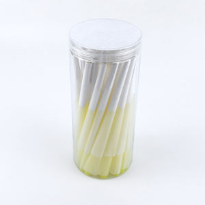 Cônes à rouler blancs personnalisés avec logo de marque, 50 pièces, papier à rouler naturel, accessoires pour fumeurs, cônes à cigarettes biologiques - Product Image 2