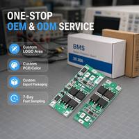 Módulo de Carga USB Tipo C 1A/2A/4A para Baterías de Litio 18650, Placa BMS 2S 3S 4S Li-Po, PCB PCBA para Power Bank