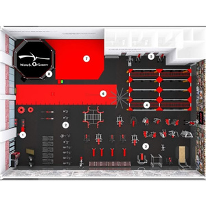 รูปแบบการต่อสู้ชกมวย MMA <span class=keywords><strong>มวย</strong></span>ไทยดีไซน์แบบสโมสรทำจากยางและวัสดุ PU <span class=keywords><strong>ที่</strong></span>ทนทาน - Product Image 6