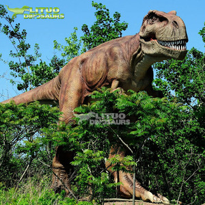 Modelo de dinosaurio Tiranosaurio <span class=keywords><strong>Rex</strong></span>, equipo de parque de atracciones, gigante, Animatronic - Product Image 3