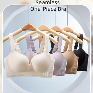 أزياء تغطية كاملة كوب عميق 40 ج د ه كأس الصدرية اللاسلكية رقيقة غير المبطنة النساء الملابس الداخلية دفع ما يصل الرياضة حمالة صدر بدون إطار - Product Image 2