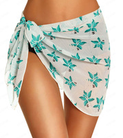 Nieuwe Op Maat Gemaakte Polyester Maxi Beach Rok Voor Vrouwen Riem Taille Losse Grote Rokken