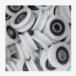 U-Typ Nut scheibe POM Nylon führung Wälzlager 5x23x6,3mm 5x25x7mm 5x40x18mm U-Nut-Rollen rad für Tür fenster - Product Image 4