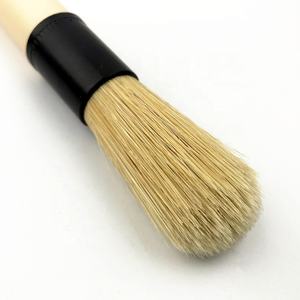 Spazzola per la pulizia degli interni auto, per <span class=keywords><strong>sedili</strong></span> in pelle, con manico in legno, spazzola per <span class=keywords><strong>sedili</strong></span> auto - Product Image 3