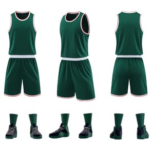 Vente en gros de vêtements de <span class=keywords><strong>basket</strong></span>-ball en maille respirante de haute qualité pour hommes - Product Image 3