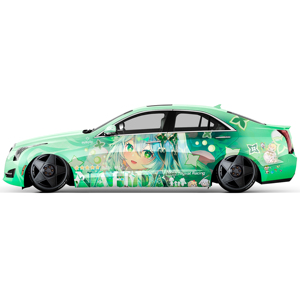 Genshin impact <span class=keywords><strong>Itasha</strong></span> 14อะนิเมะสำหรับเด็กผู้หญิงห่อข้างรถสติกเกอร์ไวนิลลายกราฟิกเต็มรูปแบบ - Product Image 1