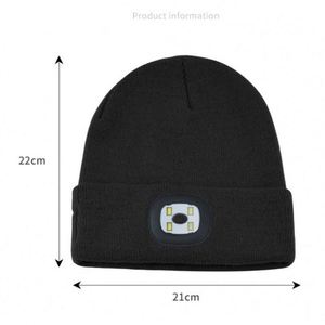 Casquette multifonctionnelle avec lampe frontale intégrée, écouteurs, haut-parleur et micro – Idéale pour la pêche, le jogging, le travail – Noir - Product Image 2