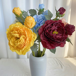 Fleurs de pivoine artificielles Suzume Ii 30cm-100cm, décorations de mariage faites à la main - Product Image 2