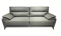 Canapé modulaire élégant en cuir PU de style italien |   Meubles commerciaux sur mesure pour bureau, villa, salon - Confortables