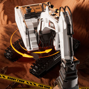 WGNRC E1 1/18 Schaal Graafmachine Bouwtruck Model, 12 Kanaals RC Alloy Graafmachine Speelgoed, 3-in-1 Metalen Alloy RC Truck Met Spuitfunctie - Product Image 3