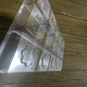 מותאם אישית שוקולד מרובע של חיית מחמד עבור ממתקים ביסקוויט מגש שלפוחית פנימית לעוגיות בראוני - Product Image 3