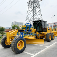 Niveleuse de terrain d'occasion originale chinoise petite niveleuse de route à moteur Caterpillar CAT140K 160K à vendre