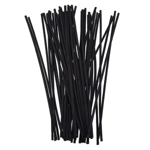 Hitian HTR001 <b>Black</b> Color Rattan <b>Reed</b> <b>Diffuser</b> Sticks Home Scented 10-120CM - Product Image 4