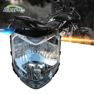 RACEPRO-Conjunto de faros universales para motocicleta, conjunto con haz H/L, para <span class=keywords><strong>Honda</strong></span> <span class=keywords><strong>NC700S</strong></span>, NC750S, NC700X, NC750X, 2014-2017, venta al por mayor - Product Image 1