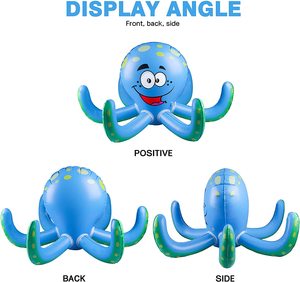 Bouée de <span class=keywords><strong>piscine</strong></span> gonflable en PVC en forme de pieuvre pour tous les âges, idéale pour la plage ou les fêtes, flotteur d'extérieur pour <span class=keywords><strong>jeux</strong></span> de lancer ou <span class=keywords><strong>idées</strong></span> cadeaux - Product Image 4