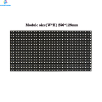 Module led rgb 8, 256x128mm, 64x32 pixels, étoile pleine couleur, haute luminosité, SMD 3535, extérieur p8, livraison rapide