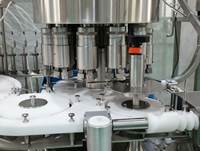 Machine de remplissage automatique à grande vitesse à 16 têtes pour flacons et bouteilles en verre