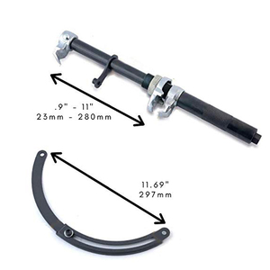Juego de Herramientas Compresoras de Resortes Helicoidales de Alta Resistencia, Compresor de Resortes MacPherson con Soporte de Seguridad, Capacidad de 2200 lb - Product Image 3