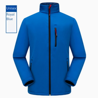 Veste tactique imperméable à col montant, personnalisable avec logo, de troisième génération, en softshell, pour équipe, vêtement de travail monocouche