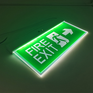 Signalisation de sortie de secours LED simple face avec <span class=keywords><strong>batterie</strong></span> Li-ion, autonomie de 3 heures, lumière du jour 6000K - Product Image 6