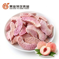 Gevriesdroogde Zoete Perzik Plakjes In Bulk China Fruitthee Met Honing Fd Poeder Natuurlijk Geconserveerd En Vacuüm Verpakt