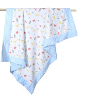 Couette Doudou 100% coton personnalisée motif animal/dessin animé doux et respirant pour bébé avec fil 400tc vente en gros