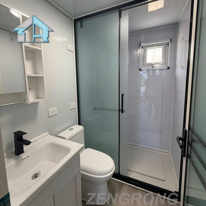 Villa Kontainer Panel Sandwich 20ft yang Dapat Diperluas, Rumah Lipat Mobile yang Dapat Dipasang Cepat untuk Perumahan Darurat di Luar Ruangan - Product Image 6