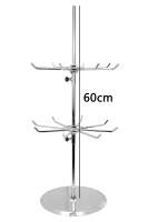 [Msmx] présentoir rotatif 2/3 couches présentoirs de comptoir rotatifs présentoir Portable Spinner Rack pour les magasins
