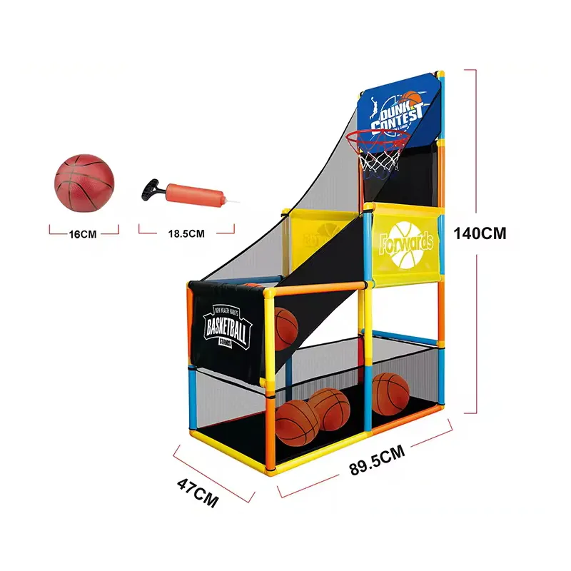 sport game plastic play set toys basketball stand for kids