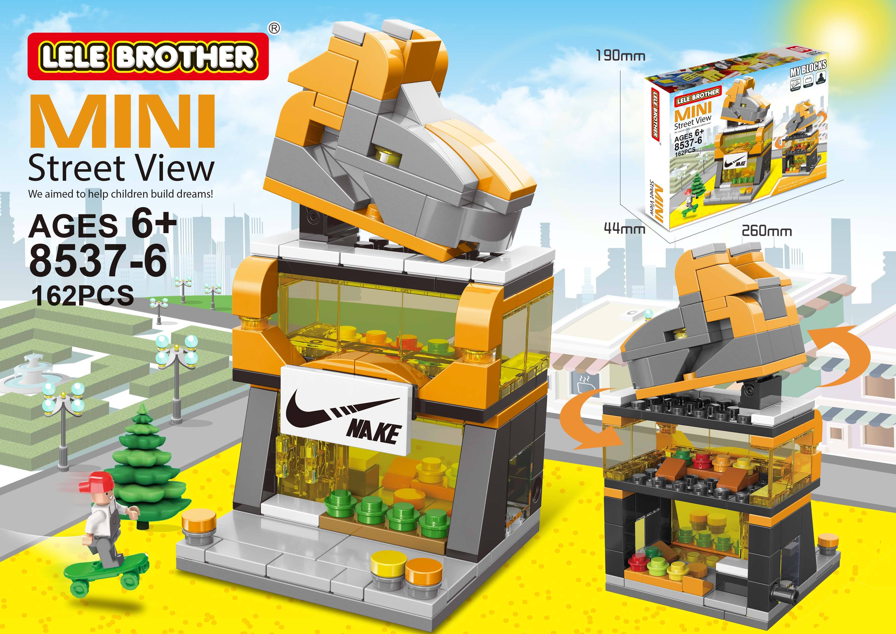 8537-6 magasin de chaussures 162 pièces