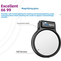 Maxspect Plus Version Rectangle Eco-Friendly Filter Plastic Magnifying Observation Marine Freshwater Aquarium Coral Tank Living