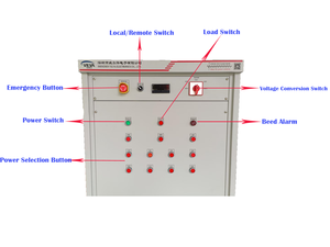 VILVA 120kW Lastbank Dummy Load Resistive DC 500V/750V und 1000V Widerstands lastbank für Generator test - Product Image 3